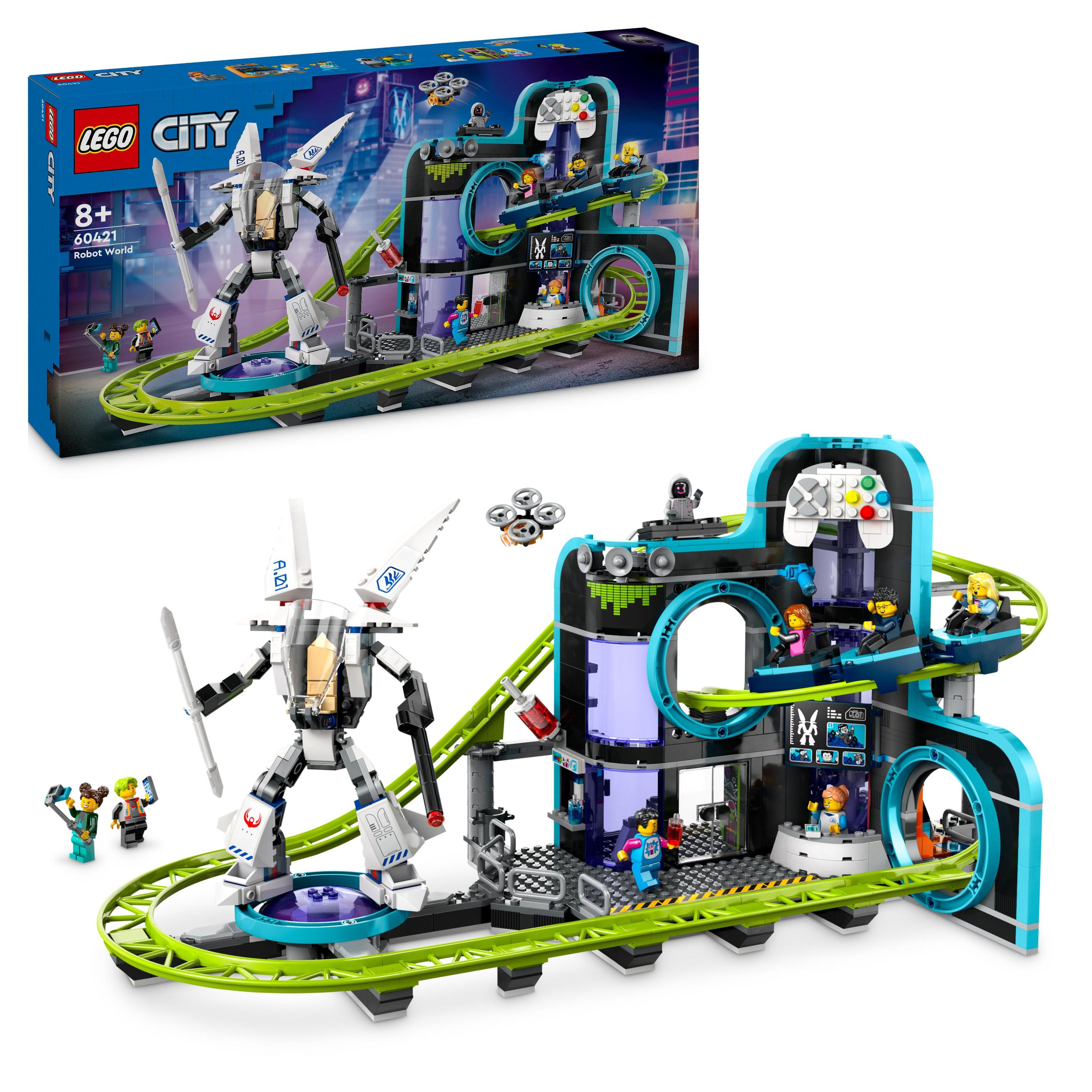 Lego Robot World Roller Coaster Park Lego Robot World Roller Coaster Park