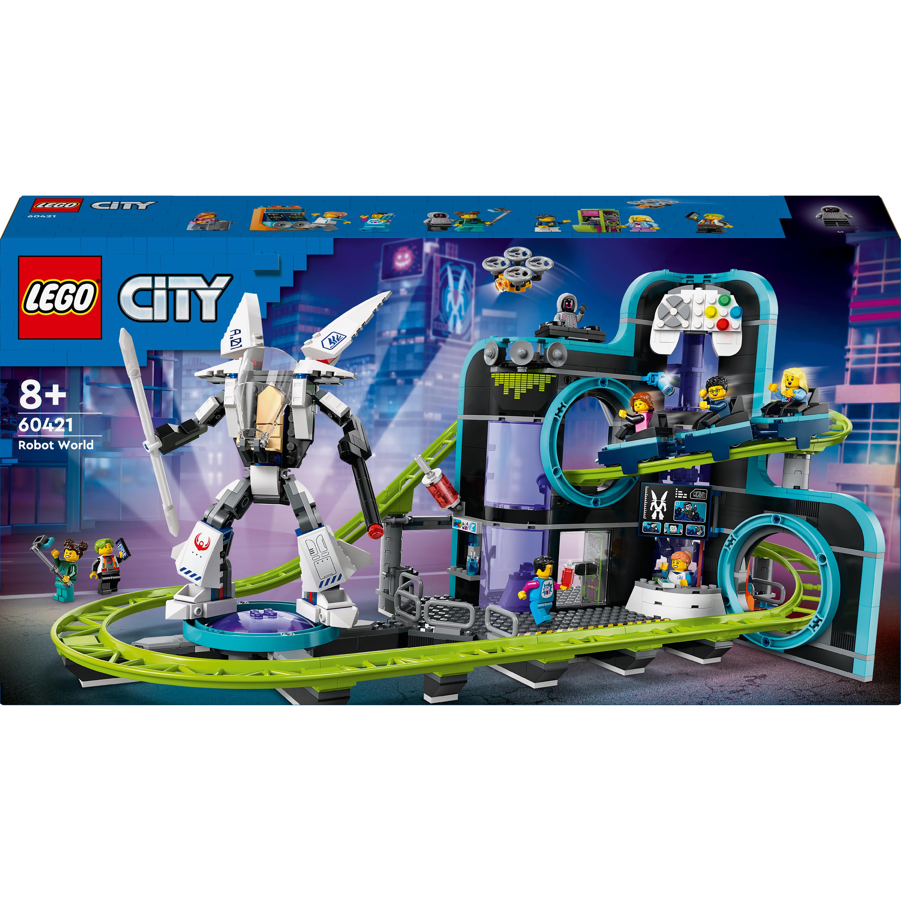 Lego Robot World Roller Coaster Park Lego Robot World Roller Coaster Park