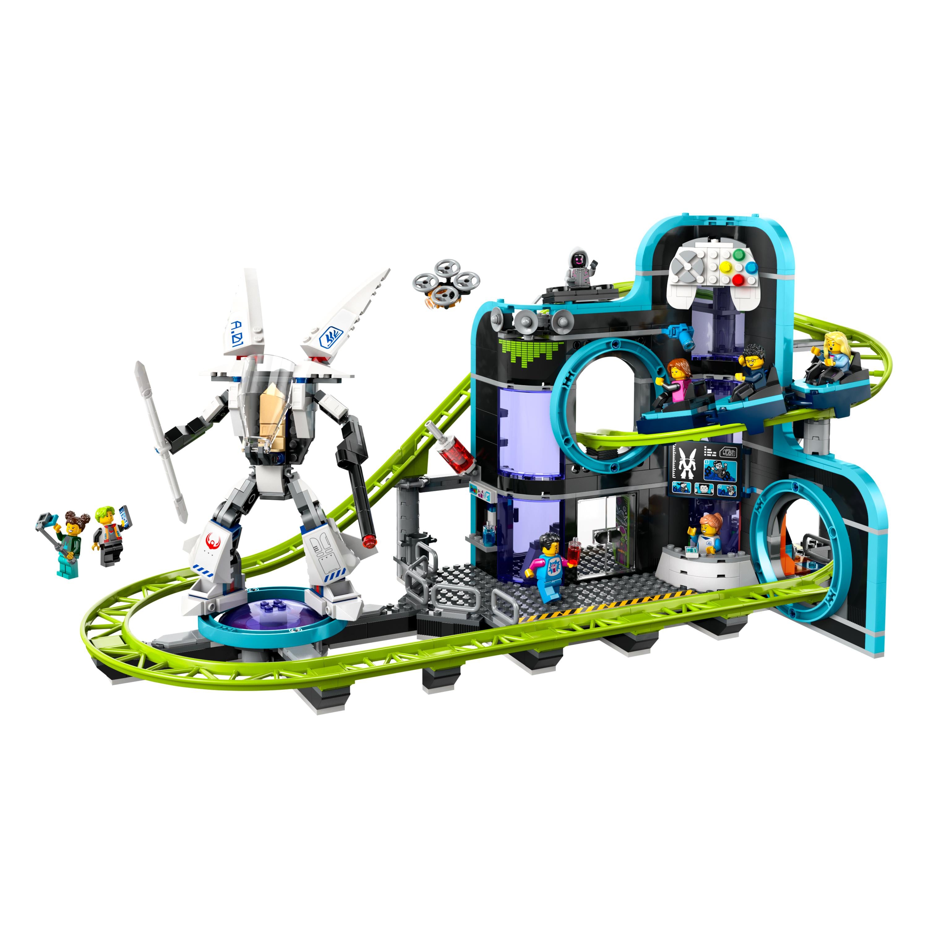Lego Robot World Roller Coaster Park Lego Robot World Roller Coaster Park