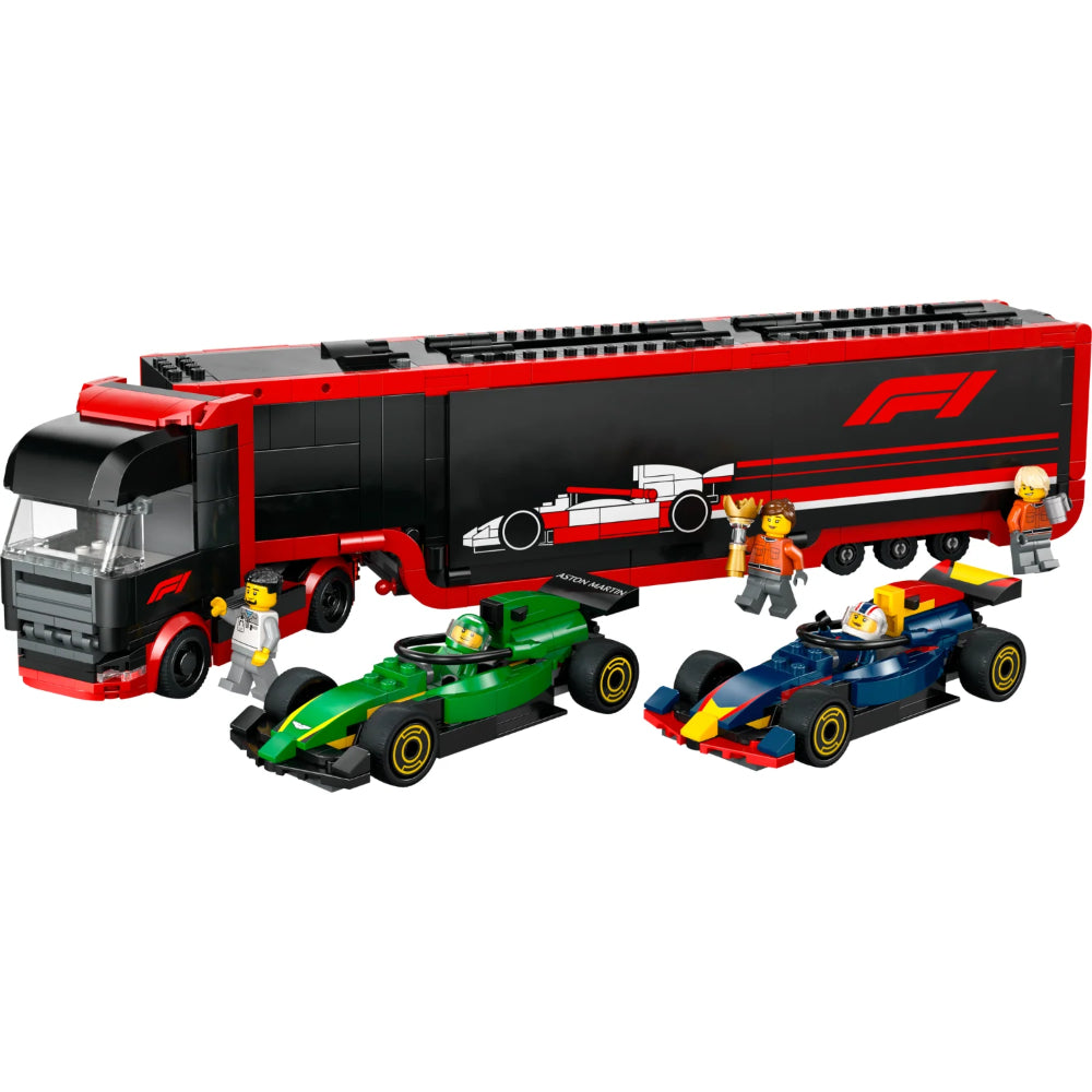 LEGO® City F1® Truck with RB20 & AMR24 F1® Cars LEGO® City F1® Truck with RB20 & AMR24 F1® Cars