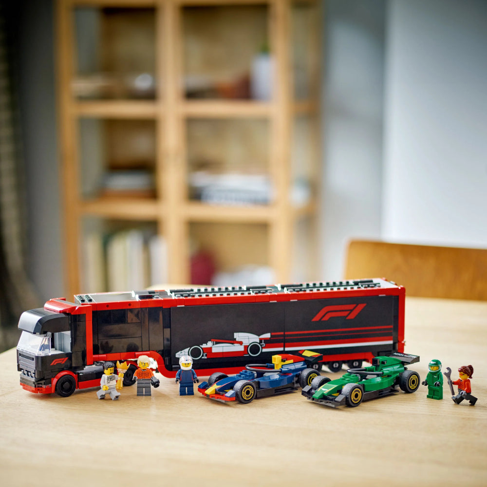 LEGO® City F1® Truck with RB20 & AMR24 F1® Cars LEGO® City F1® Truck with RB20 & AMR24 F1® Cars