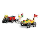 LEGO® City Pizza vs. Fire Truck Race Car Pack