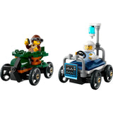 Lego Airplane vs. Hospital Bed Race Car Pack