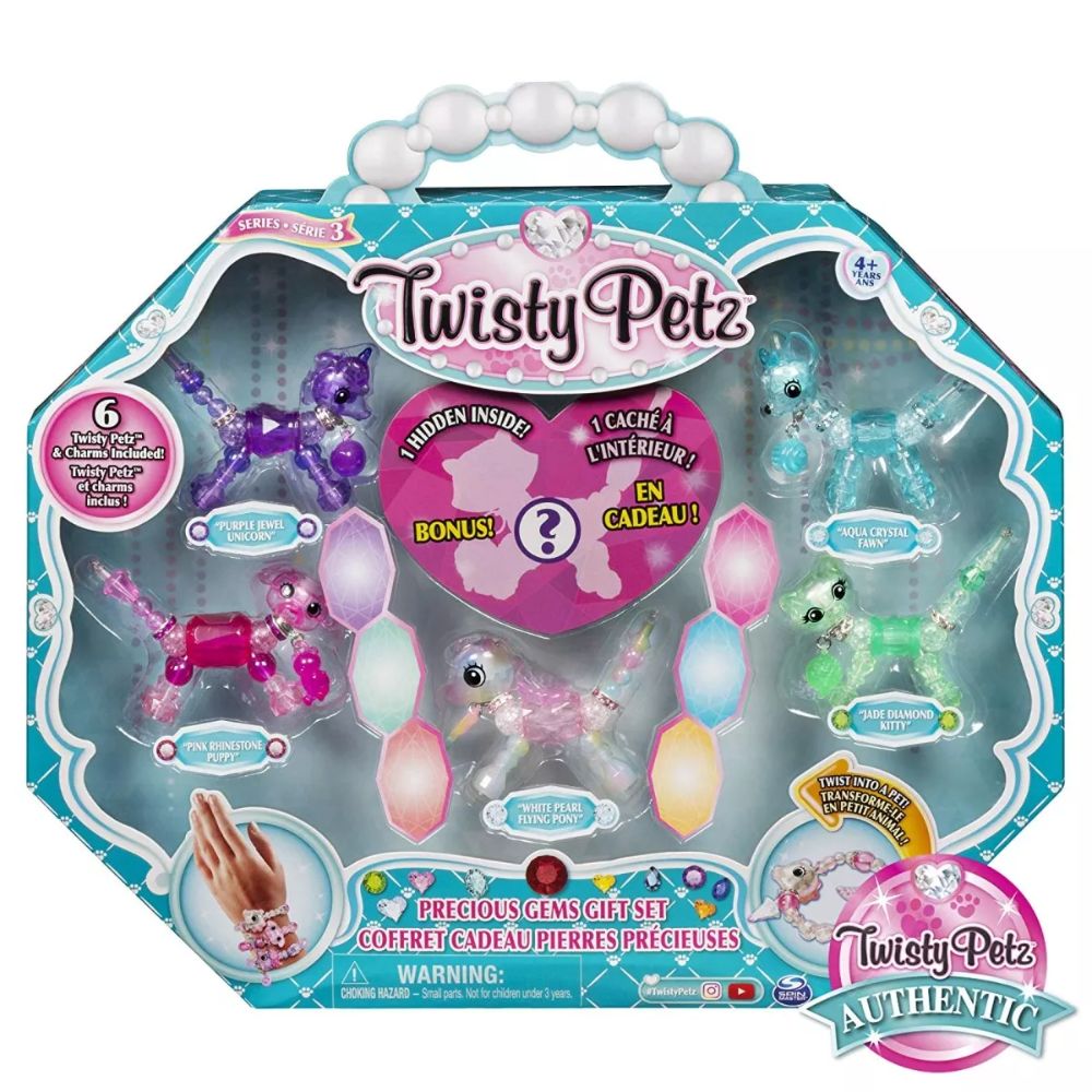 Twisty Pets Precious Gems Multi pack