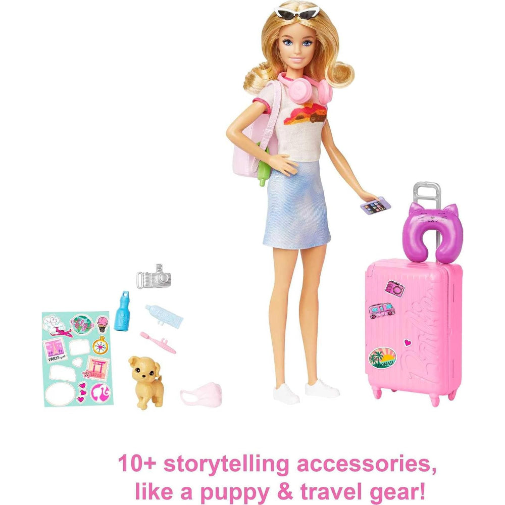 Barbie Doll Travel Set & Accessories