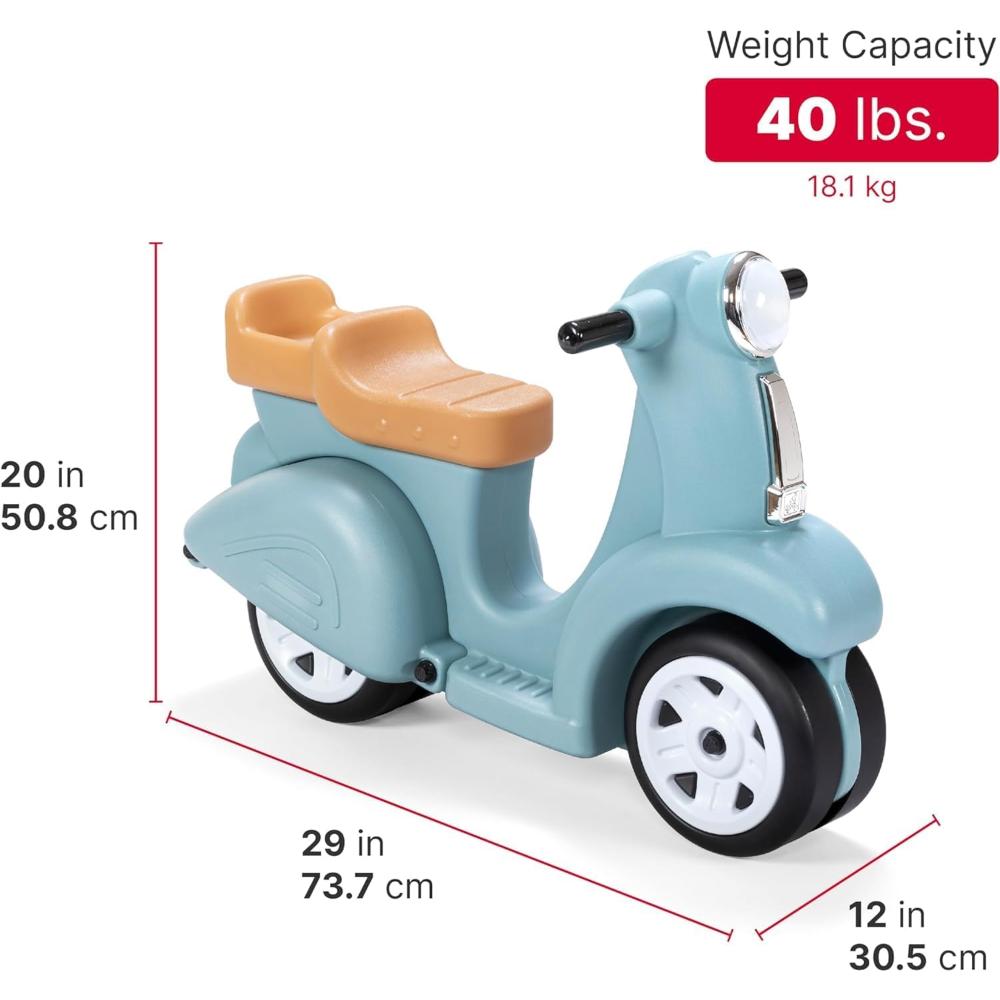 Step 2 Ride Along Scooter - Aqua