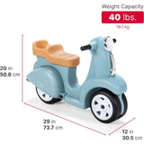 Step 2 Ride Along Scooter - Aqua