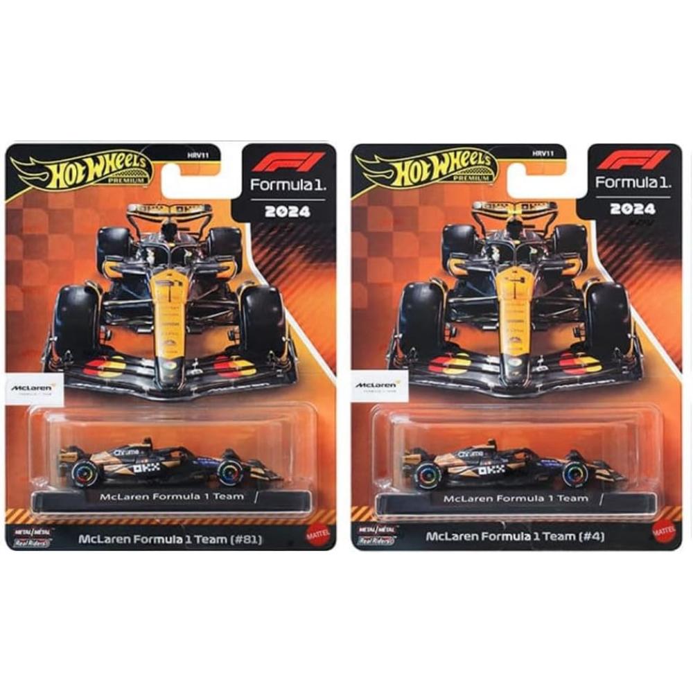 Hot Wheels Premium Formula 1 Diecast Car Collection Set Assorted Hot Wheels Premium Formula 1 Diecast Car Collection Set Assorted