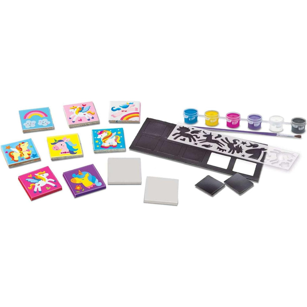 4M Mini Tile Art Unicorns
