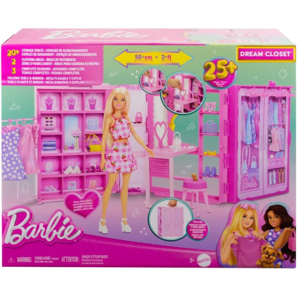 Barbie Dream Closet Doll Playset