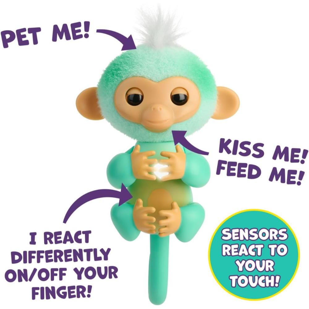 Fingerlings 2.0 Monkey - Teal Ava Fingerlings 2.0 Monkey - Teal Ava