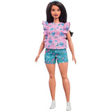 Barbie Fashionistas Doll Floral set curvy