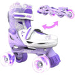 YVOLUTION TWISTA SKATES 12J 3 PURPLE