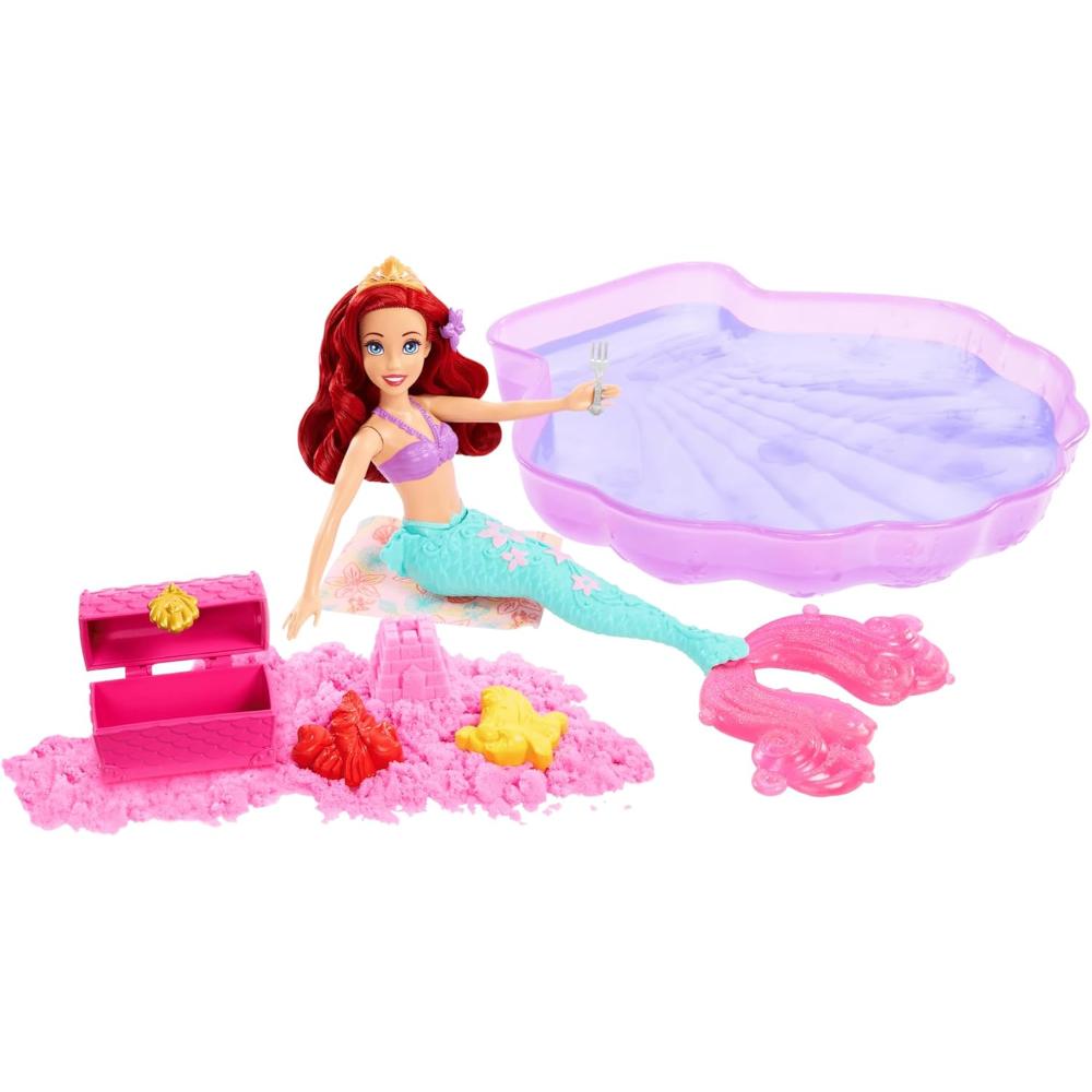 Disney Princess Ariel at the Beach Modeling Sand Set with Pool Disney Princess Ariel at the Beach Modeling Sand Set with Pool