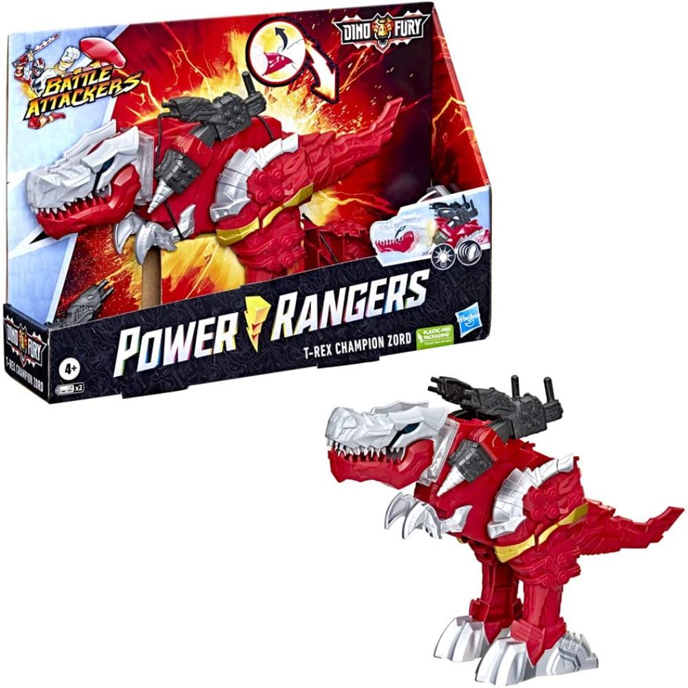 Power Rangers Dino Fury T-Rex Champion Zord