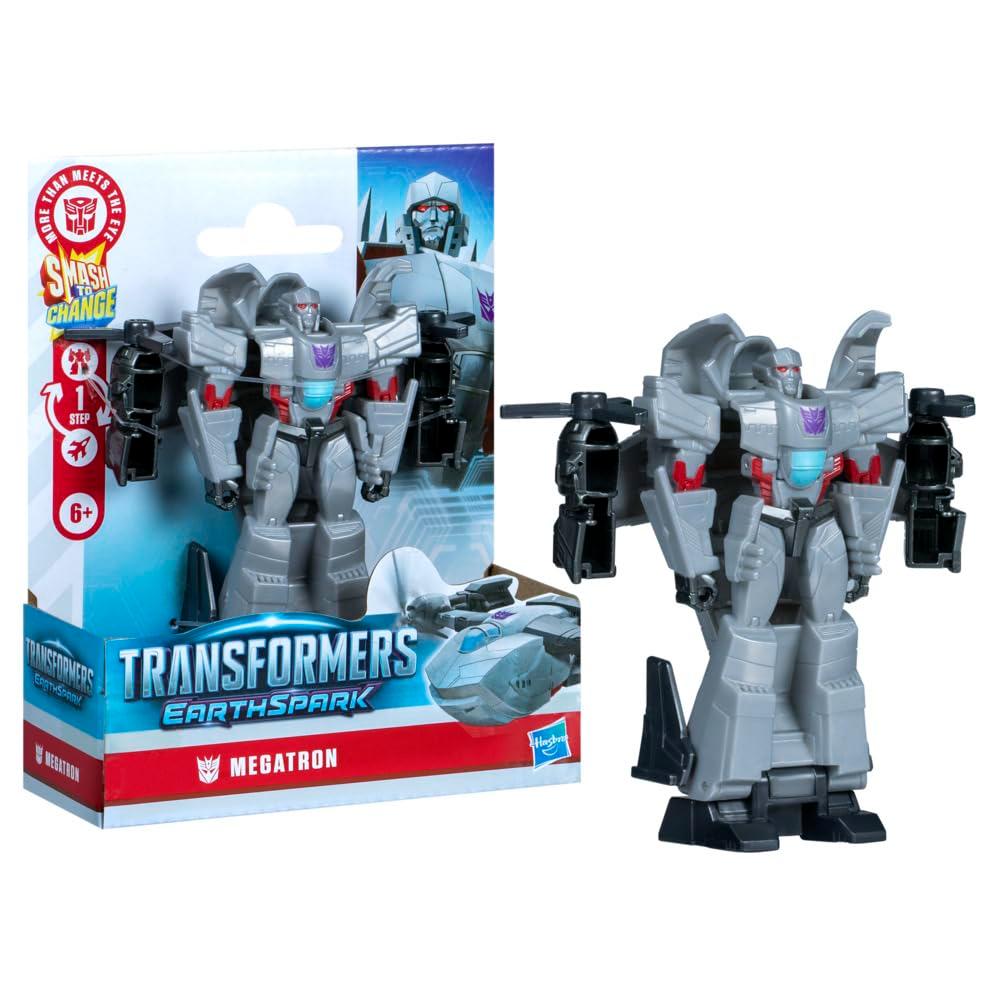 Transformers EarthSpark 1-Step Smash Changers 4In Megatron Transformers EarthSpark 1-Step Smash Changers 4In Megatron