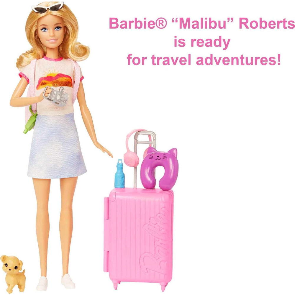 Barbie Doll Travel Set & Accessories