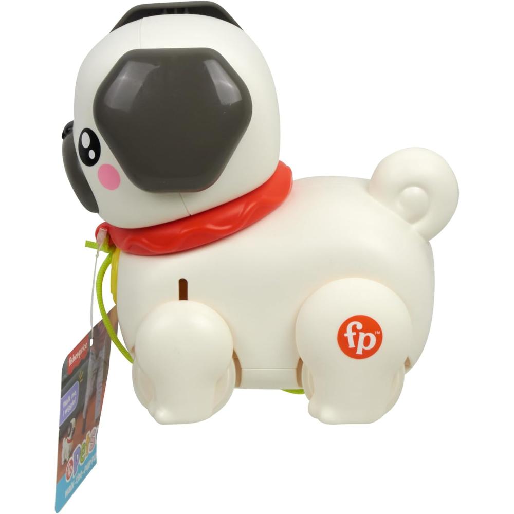 Fisher-Price Fp Pets Walk-The-Pup Pug
