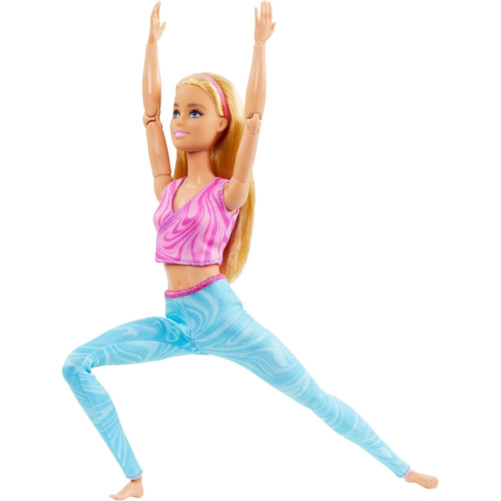 Barbie Made to Move Fashion Doll with Blonde Hair