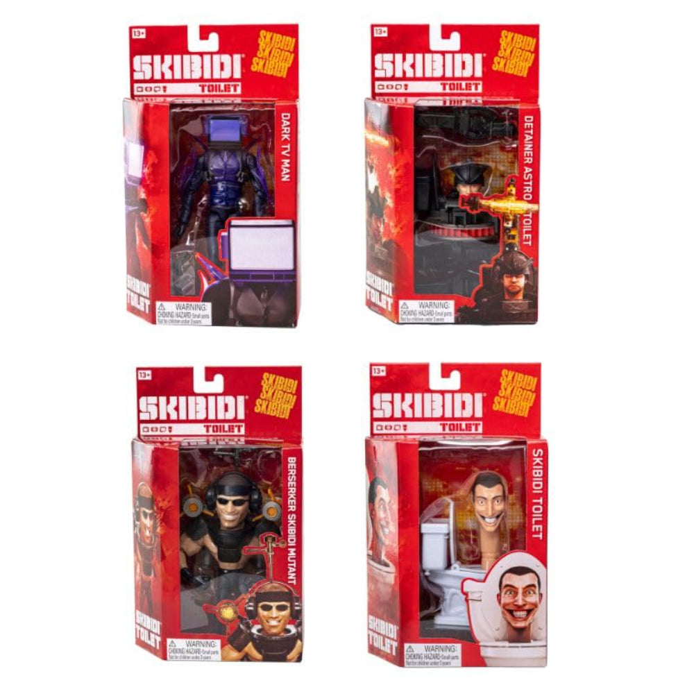 Skibidi Toilet 6 Deluxe Figure Assortment Series 2