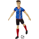 Barbie Ken Soccer Doll with Uniform & Soccer Ball