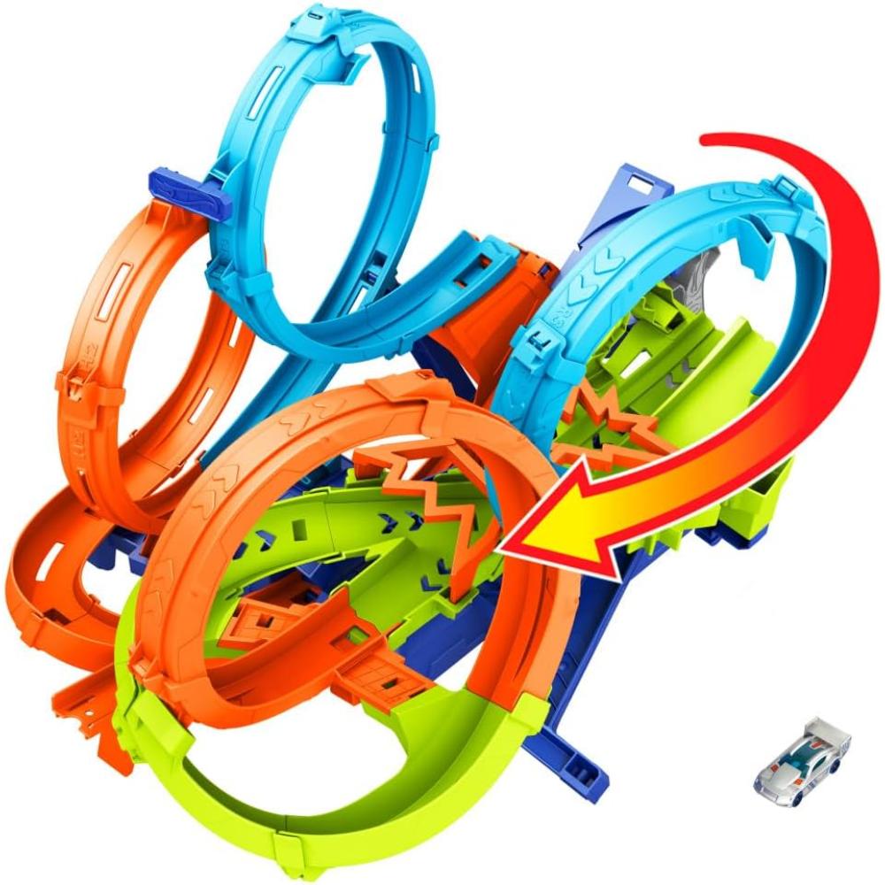 Hot Wheels Action Endless Loop Boosted Set