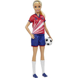 Barbie Career Soccer Doll Blonde