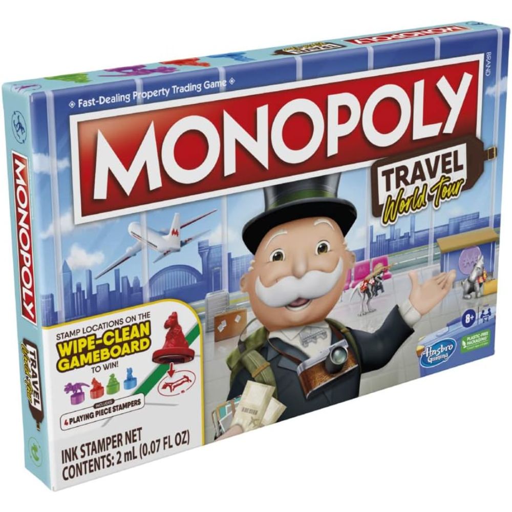 Monopoly Travel World Tour Board Game