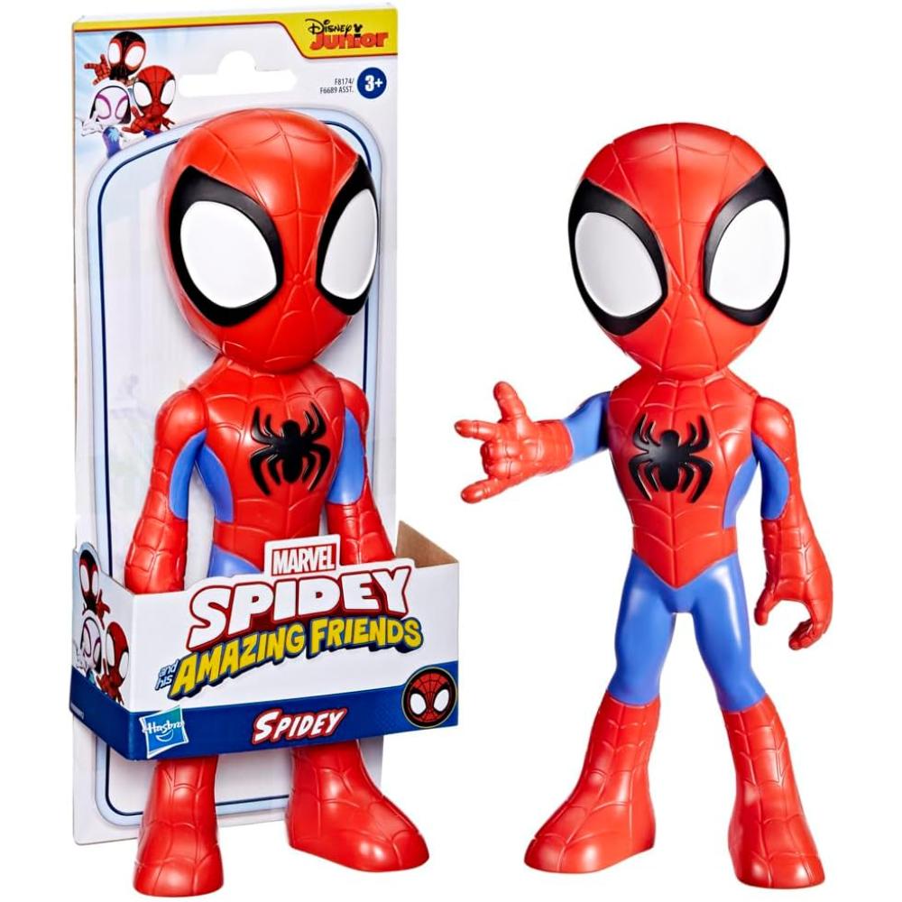 Marvel Spidey and His Amazing Friends Supersized Spidey 9-inch Action Figure