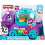 Fisher-Price Poppin’ Triceratops Interactive Ball Popper Pull Toy