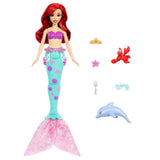 Disney Princess Ariel Swimming Mermaid Fashion Doll with Dolphin