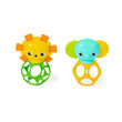 Bright Starts Oball 2pk Soothing Pals Peg Toy