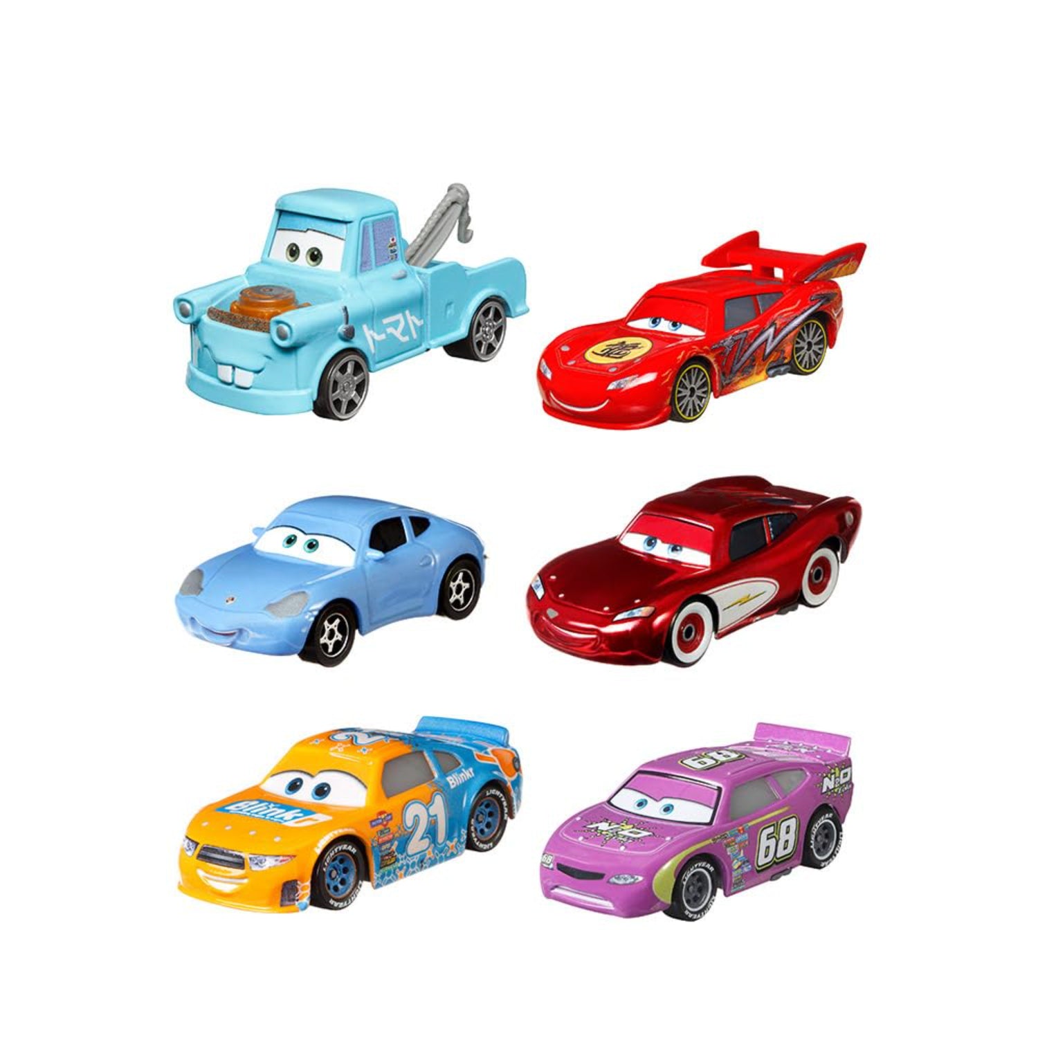 Cars Die Cast Character 2pack Asst