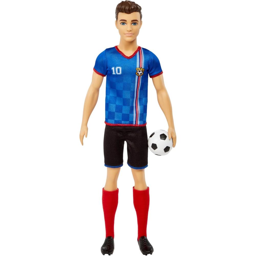 Barbie Ken Soccer Doll with Uniform & Soccer Ball Barbie Ken Soccer Doll with Uniform & Soccer Ball