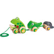 Hape Pull Along Frog Family