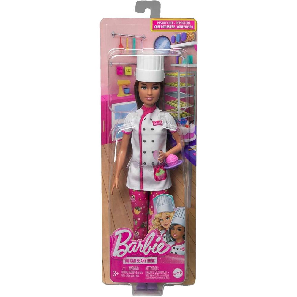 Barbie Doll & Accessories Career Pastry Chef Doll