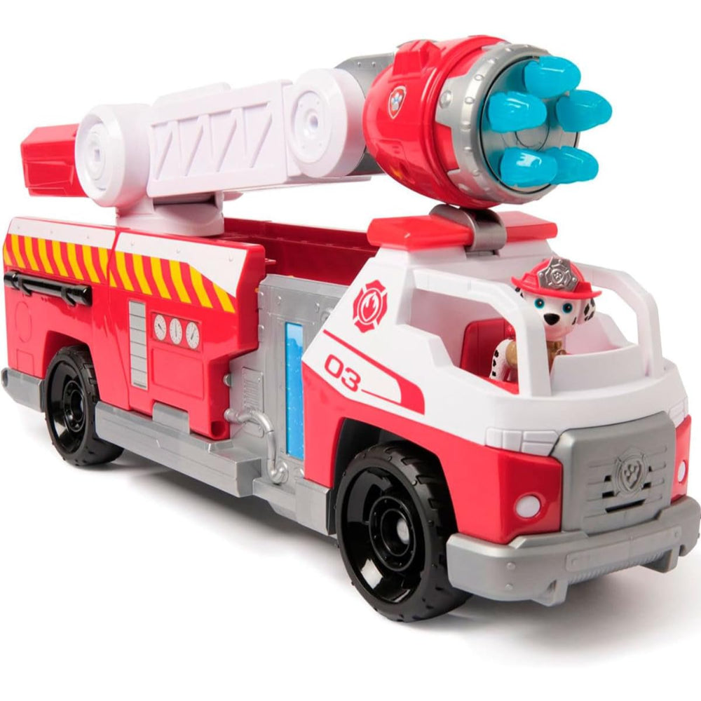 Paw Patrol Fire Rescue: Rapid Reload Fire Truck with Marshall Figure