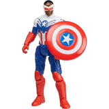 Marvel Mech Strike Mechasaurs 4-Inch Captain America & Redwing