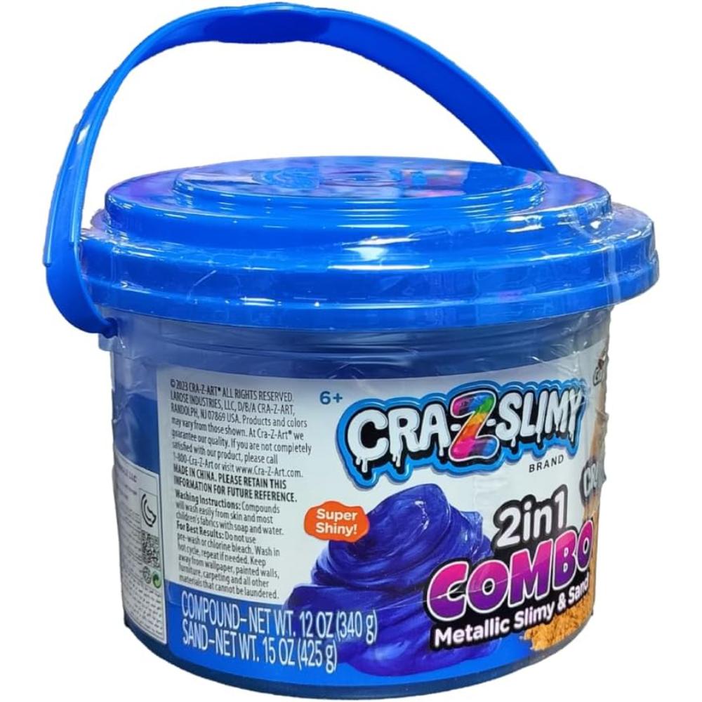 Cra-Z-Slimy 2-in-1 Slimy Sand Combo Bucket