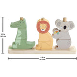 Fisher-Price Wooden Stack & Sort Animals
