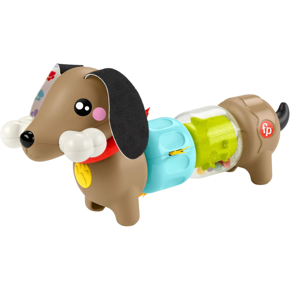 Fisher-Price Baby Sensory Toy FP Pets Click & Spin Activity Pupd