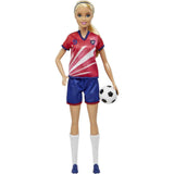 Barbie Career Soccer Doll Blonde