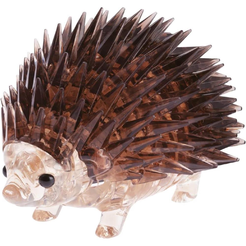 Crystal Puzzle Hedgehog Brown