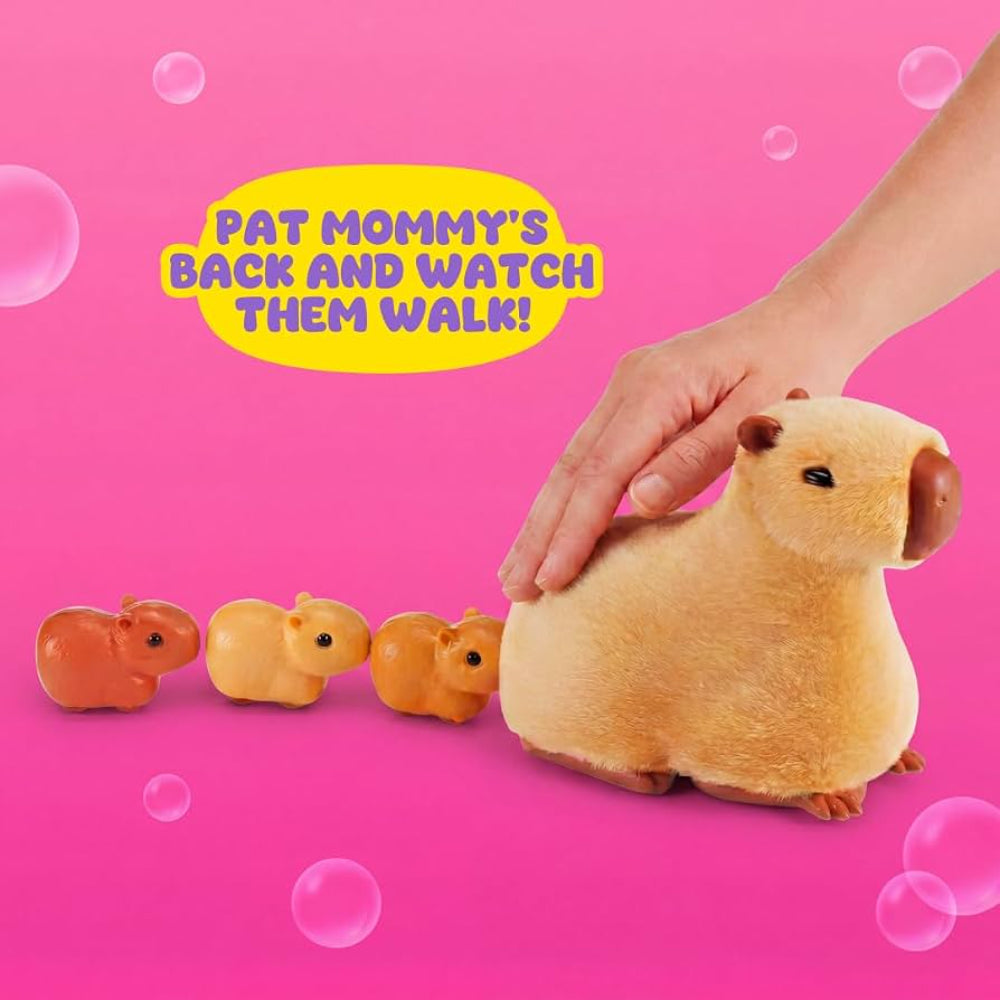 Zuru Pets Alive Mommy Cappy and Baby Surprise