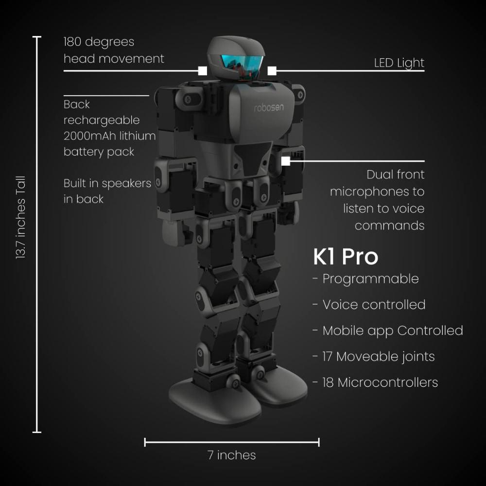 Robosen K1 Pro Interstellar Scout Robot Robosen K1 Pro Interstellar Scout Robot