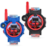 Lexibook Accutime Spiderman Kids Rechargeable Walkie Talkie Watch Set