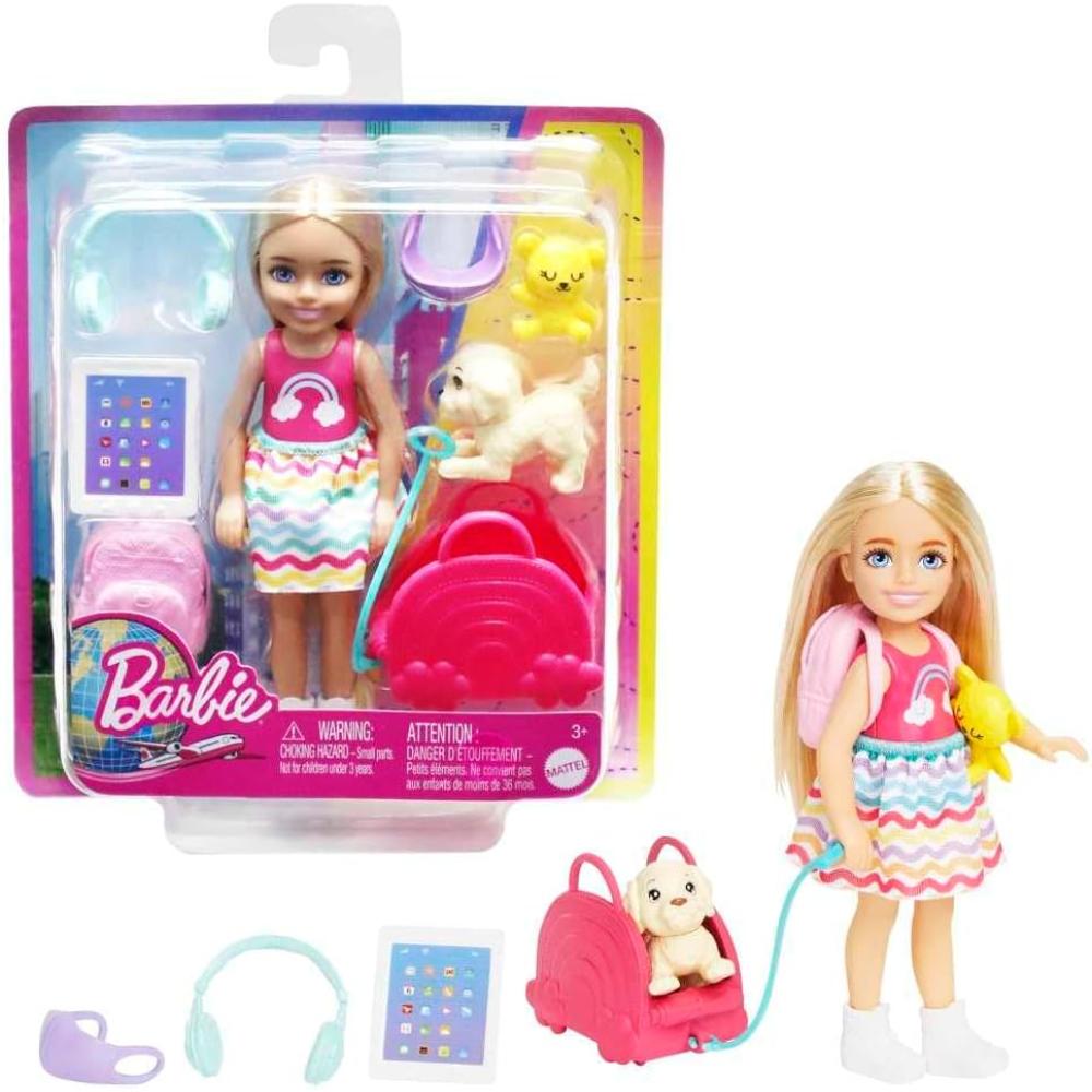 Barbie Chelsea Travel Set with Puppy