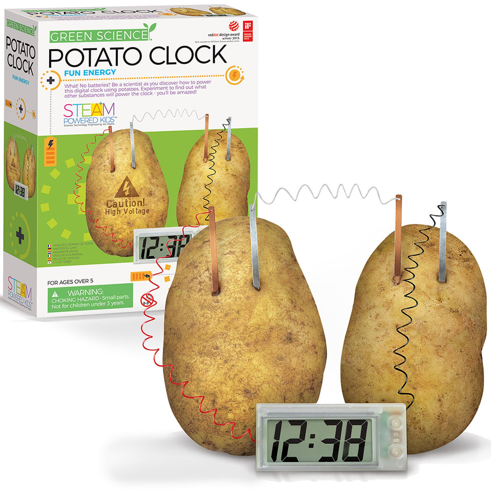 4M Green Science Potato Clock