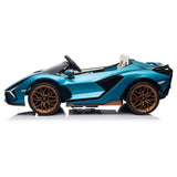Rayfun Lamborghini Sian License (Blue)