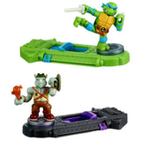 Akedo Tmnt S1 Leonardo Vs Rocksteady
